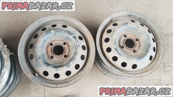 plechové disky opel 4x100 5.5jx14 et49 r14