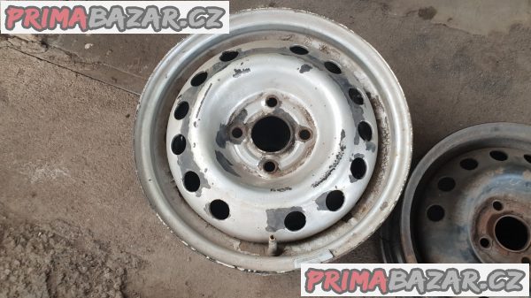 plechové disky opel 4x100 5.5jx14 et49 r14