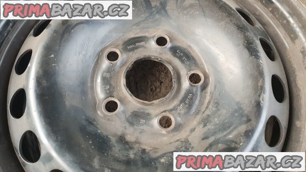 2x plechovy disk 5x112 vw 6jx15 et47 r15