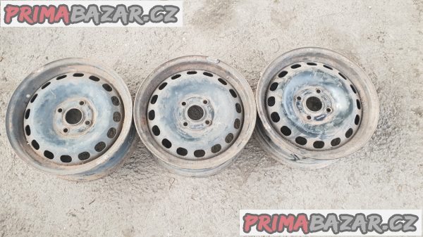 plechove disky 3kusy audi 80 4x108 6jx15 et37 r1