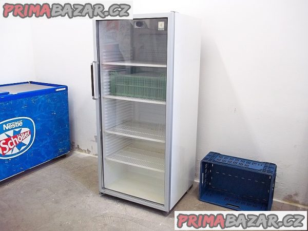 Prosklená lednice chladnice vitrína ELECTROLUX na přepravky