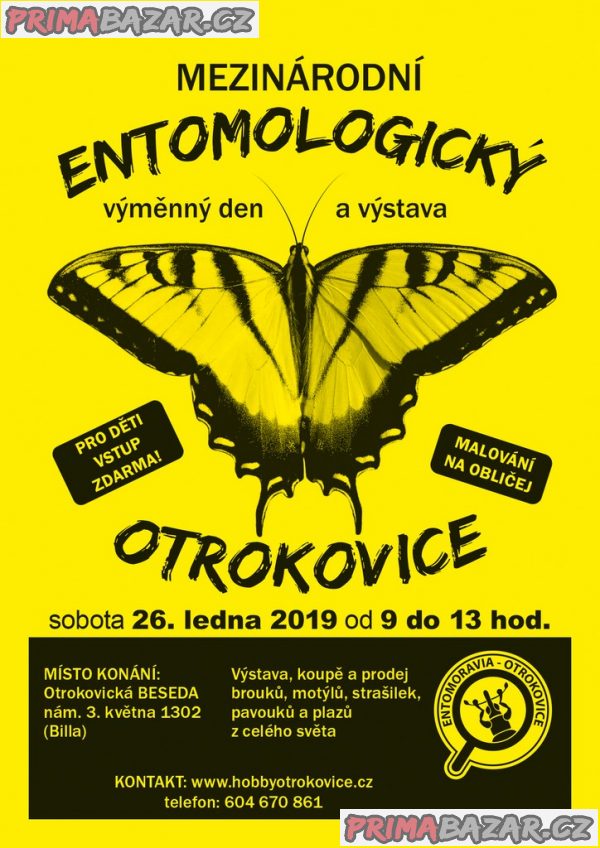 Entomologická výstava, OTROKOVICE, 26.1.2019