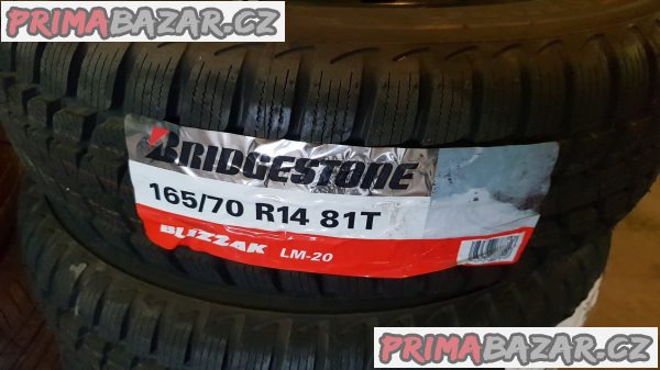 nové nepoužité plechové disky Opel s novou pneu Bridgestone lm20 4x100 5jx14 et45 nové nepoužité plechové disky Opel s novou pneu Bridgestone lm20 4x100 5jx14 et45