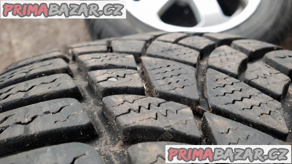 alu kola elektrony škoda 1u0601025a s pneu dunlop 5x100 6.5jx15 et43