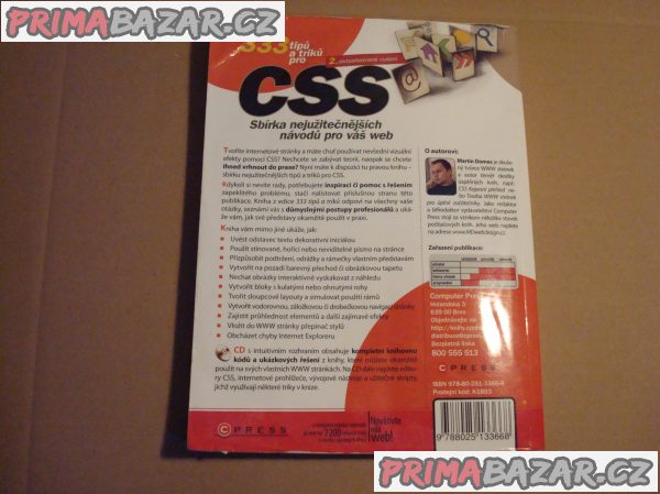 333 tipů a triků pro CSS, Martin Domes 333 tipů a triků pro CSS, Martin Domes