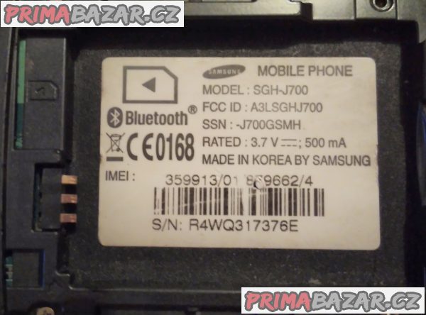 Samsung SGH-J700 - k opravě nebo na náhradní díly!!! Samsung SGH-J700 - k opravě nebo na náhradní díly!!!