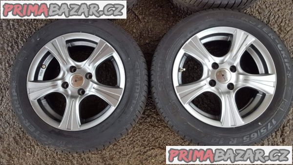 alu kola elektrony com4wheels 4x98 5jx14 et38 pneu semperit 175/65 r14 vzorek 70% zet zimni cena:3990 alu kola elektrony com4wheels 4x98 5jx14 et38 pneu semperit 175/65 r14 vzorek 70% zet zimni cena:3990