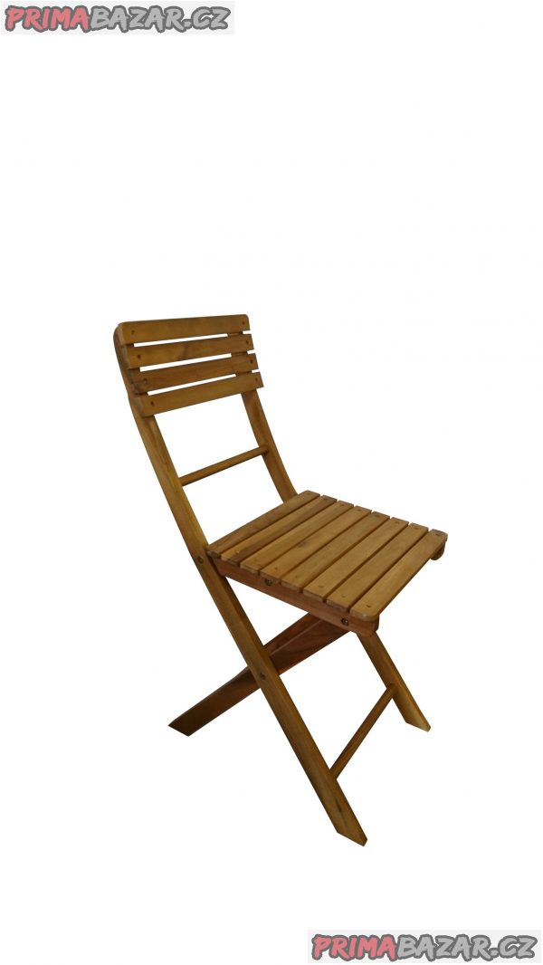 Florabest levná dřevěná židle skládací