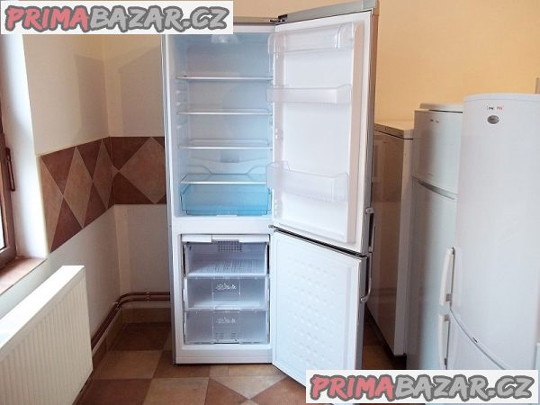 Lednice kombinovaná BEKO nerez + stříbrná Lednice kombinovaná BEKO nerez + stříbrná