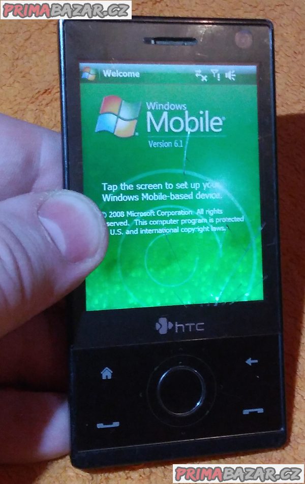 Dotykový HTC Touch P3700 - k opravě nebo na náhradní díly!!! Dotykový HTC Touch P3700 - k opravě nebo na náhradní díly!!!