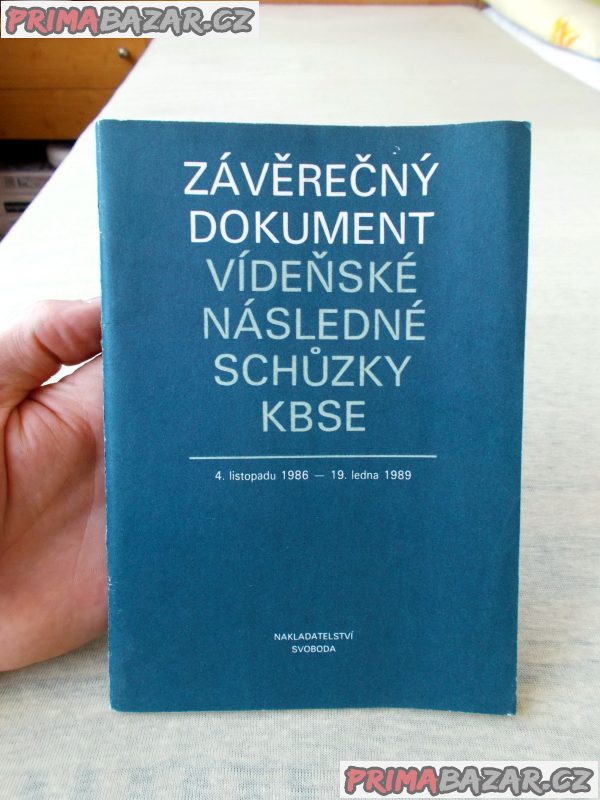 Závěrečný dokument vídeňské následné schůzky KBSE