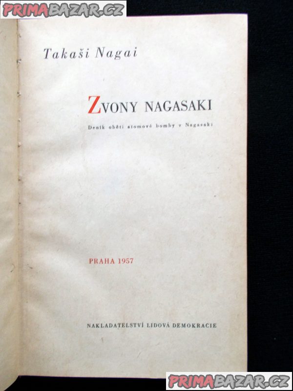 Zvony Nagasaki - Nagai Takaši