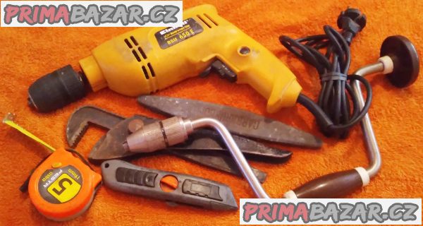 Vrtačka s příklepem Einhell 650 W + 5 DÁRKŮ!!! Vrtačka s příklepem Einhell 650 W + 5 DÁRKŮ!!!