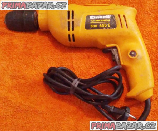 Vrtačka s příklepem Einhell 650 W + 5 DÁRKŮ!!! Vrtačka s příklepem Einhell 650 W + 5 DÁRKŮ!!!
