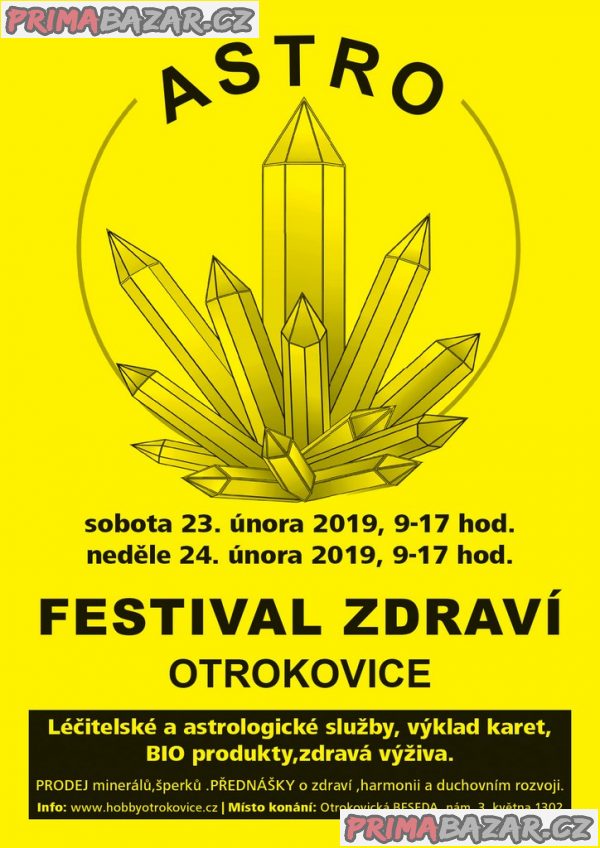 Astro-Festival zdraví, OTROKOVICE, 23.-24.2019