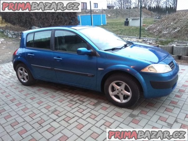 Renault Megane 1,5 Dci 60 kw, r.v. 2003