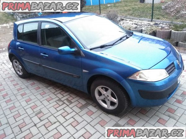 Renault Megane 1,5 Dci 60 kw, r.v. 2003