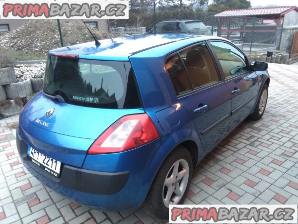 Renault Megane 1,5 Dci 60 kw, r.v. 2003