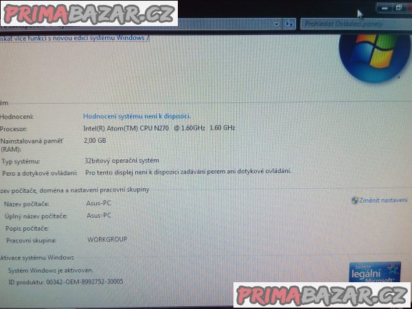 Asus Eee PC 904HA - kontakt email