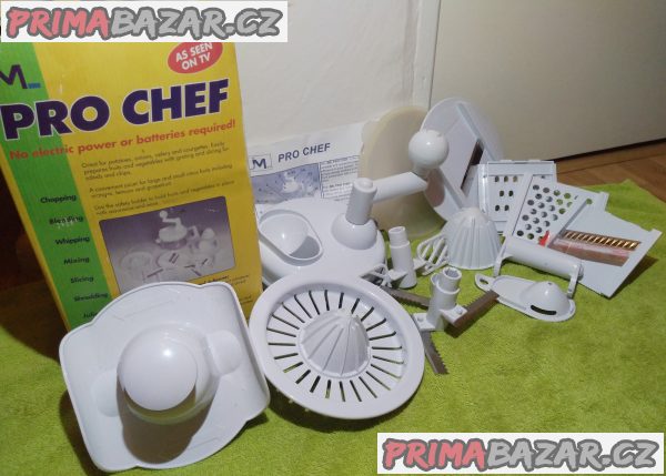 Víceúčelový kuchyňský set Pro Chef - 12 kusů.