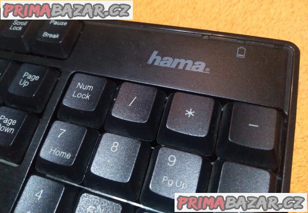 Bezdrátová klávesnice Hama RF2200 - bez přijímače!!! Bezdrátová klávesnice Hama RF2200 - bez přijímače!!!