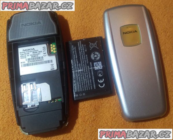 Nokia 2600 - vzhledově jako nová, vč. nabíječky!!! Nokia 2600 - vzhledově jako nová, vč. nabíječky!!!