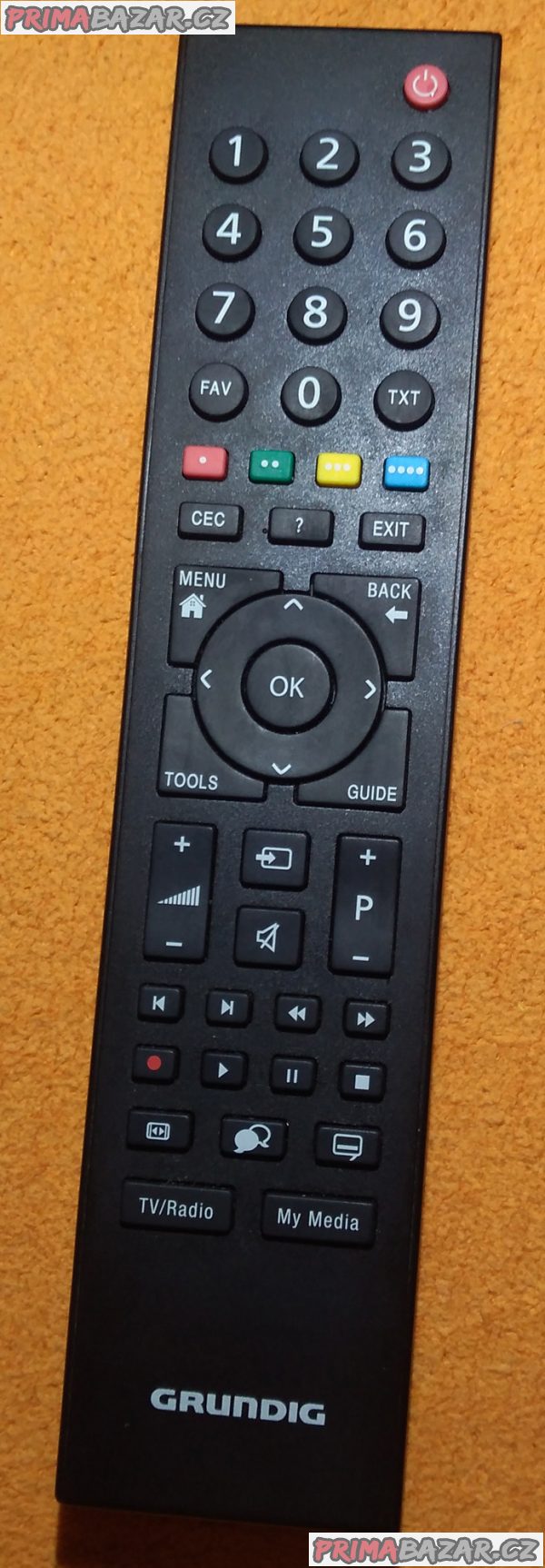 Dálkový ovladač pro TV Grundig RC3214803-01 TP6187R. Dálkový ovladač pro TV Grundig RC3214803-01 TP6187R.