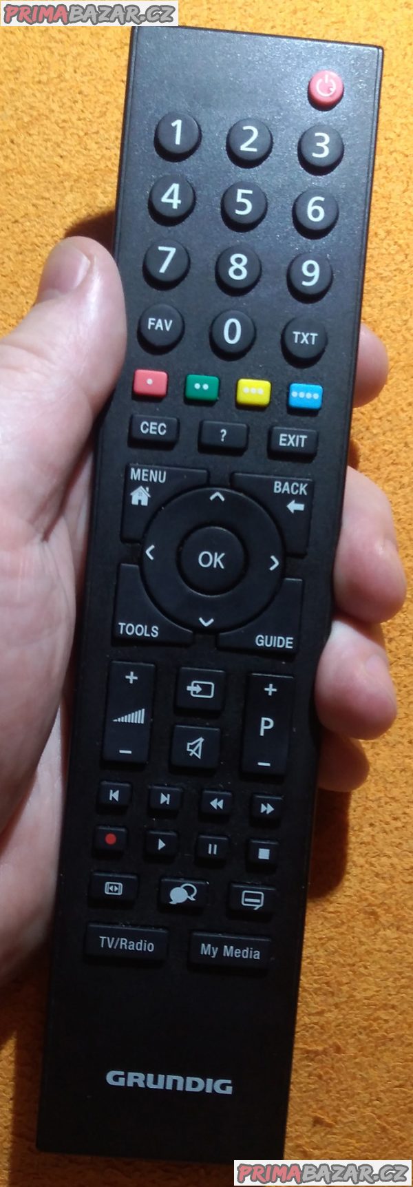 Dálkový ovladač pro TV Grundig RC3214803-01 TP6187R. Dálkový ovladač pro TV Grundig RC3214803-01 TP6187R.