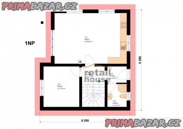 Rodinný dům Pegas Top Hit, 5+kk, 105 m2