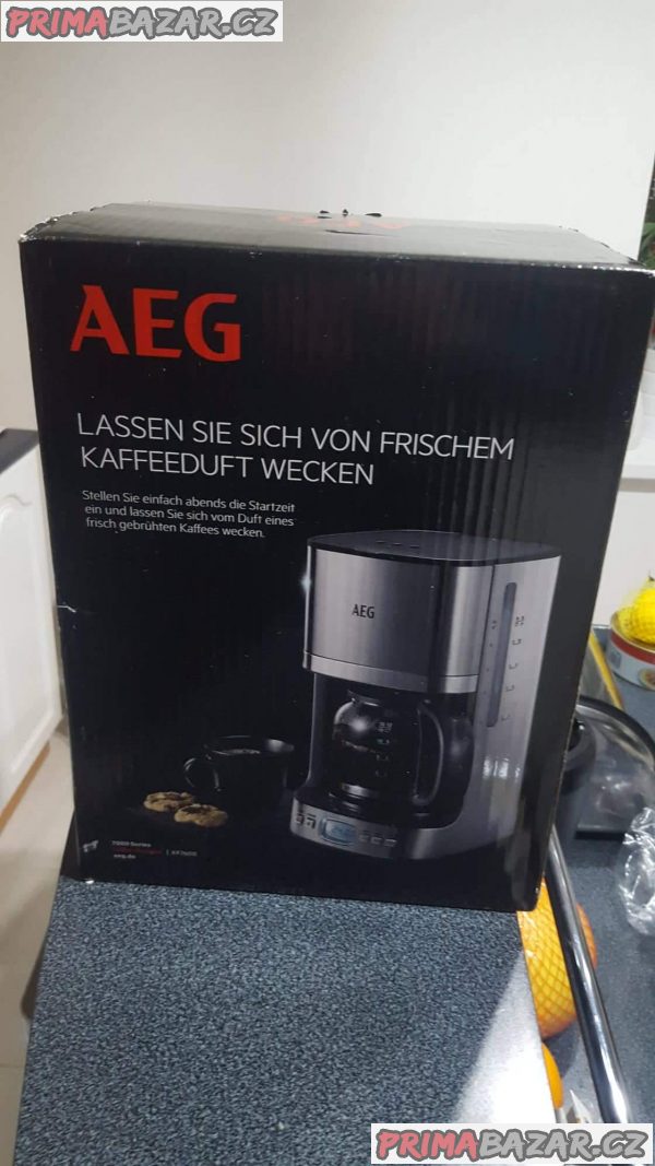 nový AEG Kávovar KF 7600 PremiumLine (permanentní Filtr, f