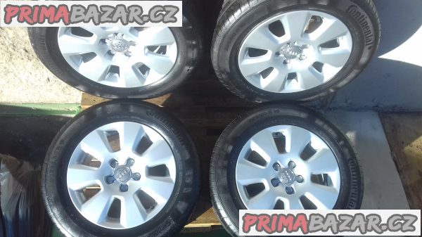 5x112 R16 - originál letní sada Audi 225/60 R16