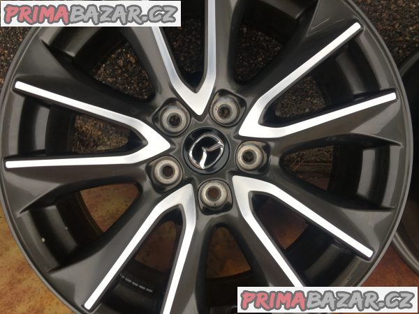 2x originál alu ráfek Mazda CX-3 sport - R18 model 2015