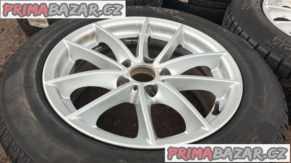 alu kola elektrony s pneu pirelli BMW 6787575 X3 E90 E93 E46 5x120 7.5jx17 is32 et32 pneu 60% vzorek zet zimni cena:8990