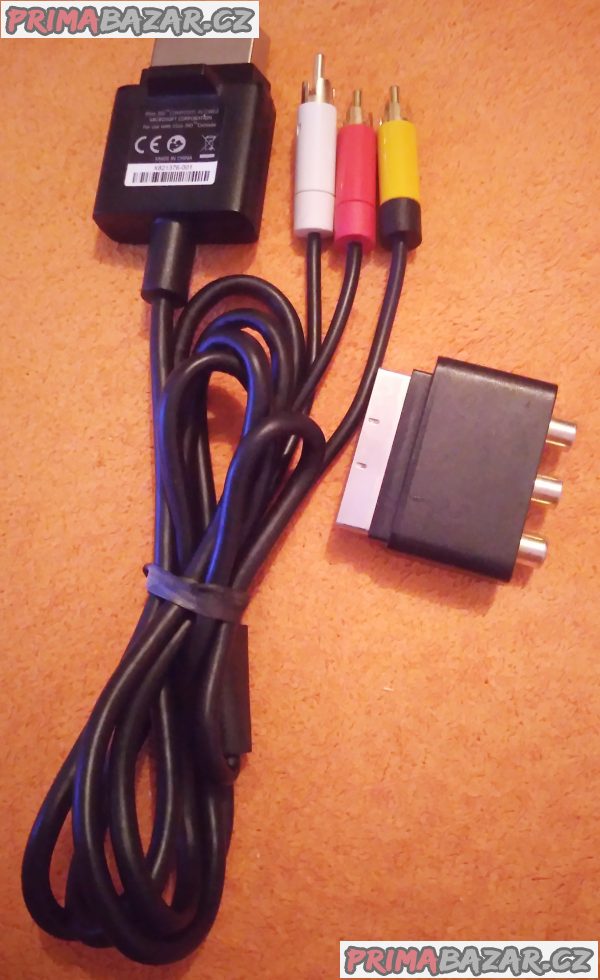 AV kabel Xbox 360 - originál Microsoft!!! AV kabel Xbox 360 - originál Microsoft!!!