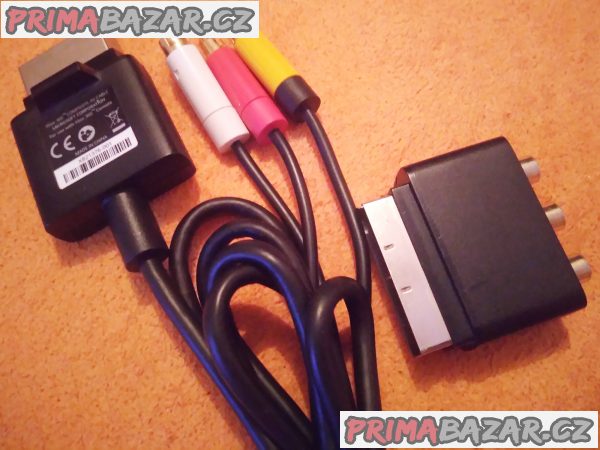 AV kabel Xbox 360 - originál Microsoft!!! AV kabel Xbox 360 - originál Microsoft!!!