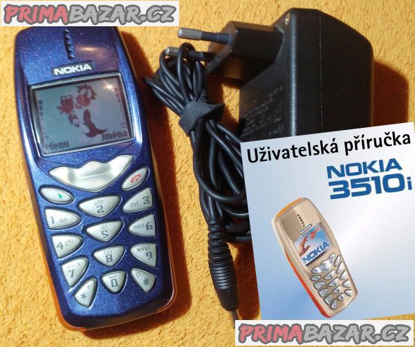 Nokia 3510i s originální Nokia nabíječkou!!! Nokia 3510i s originální Nokia nabíječkou!!!