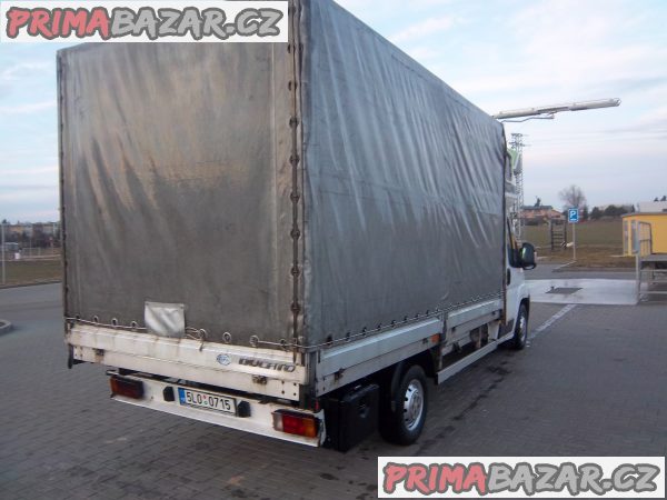 Fiat Ducato plachta 8 pal valník 2.3JTD nová STK