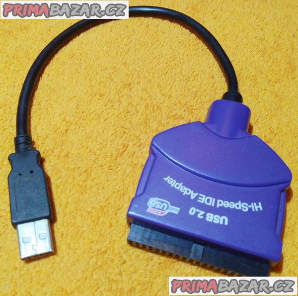 Adaptér z IDE na USB.