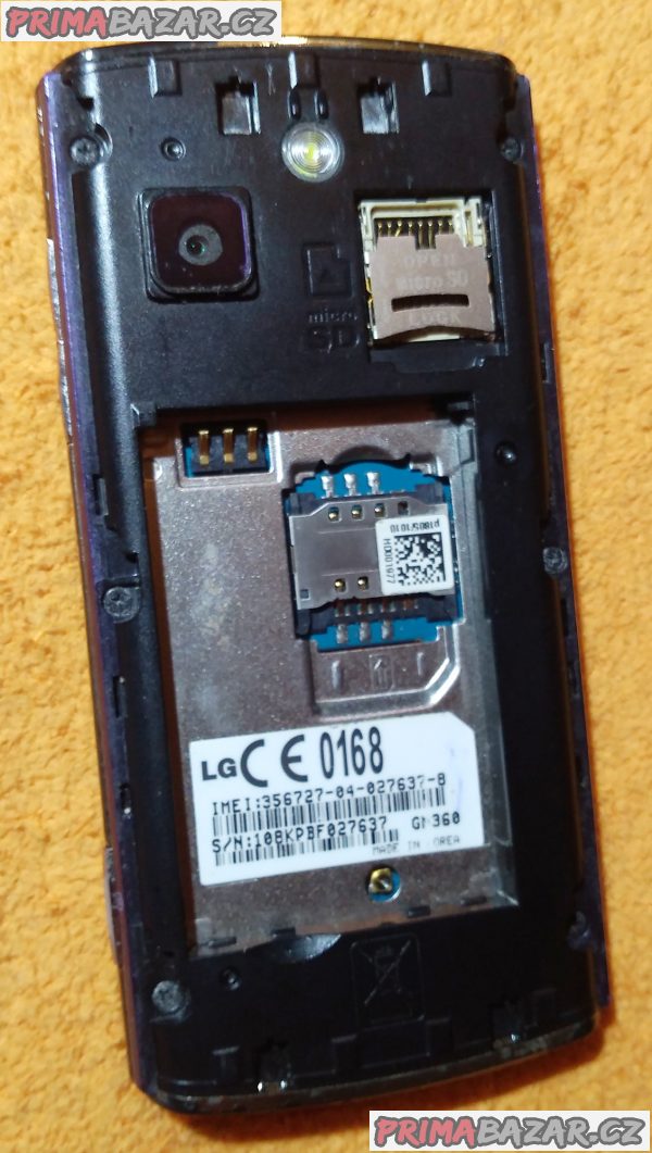 LG GM360 - k opravě nebo na náhradní díly!!! LG GM360 - k opravě nebo na náhradní díly!!!