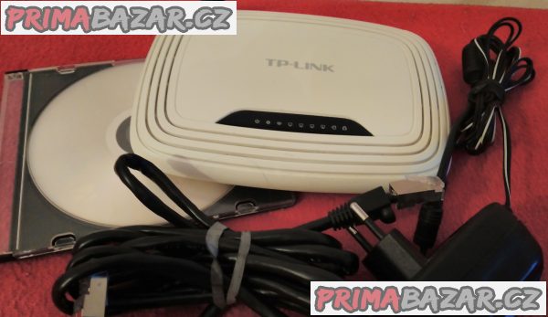 Wi-Fi router TP-LINK TL-WR741ND.