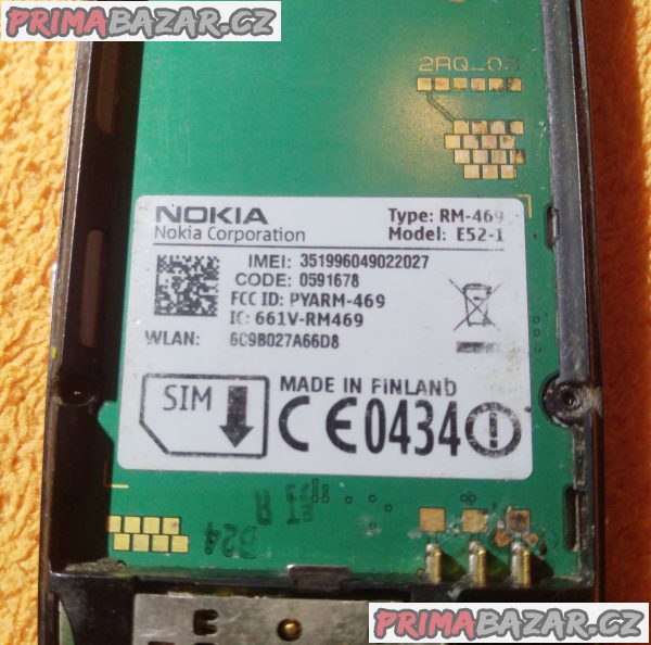 Nokia E52-1 - k opravě nebo na náhradní díly!!! Nokia E52-1 - k opravě nebo na náhradní díly!!!