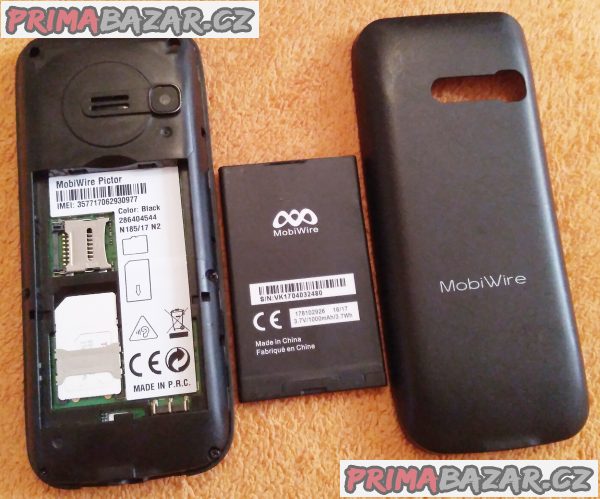 Mobil MobiWire Pictor - jako nový + DÁREK!!! Mobil MobiWire Pictor - jako nový + DÁREK!!!