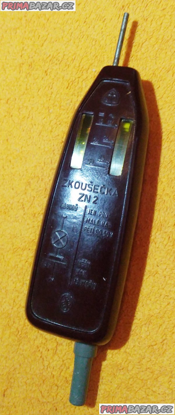 Sběratelská zkoušečka ZN2 - vadaska do 50 V. Sběratelská zkoušečka ZN2 - vadaska do 50 V.