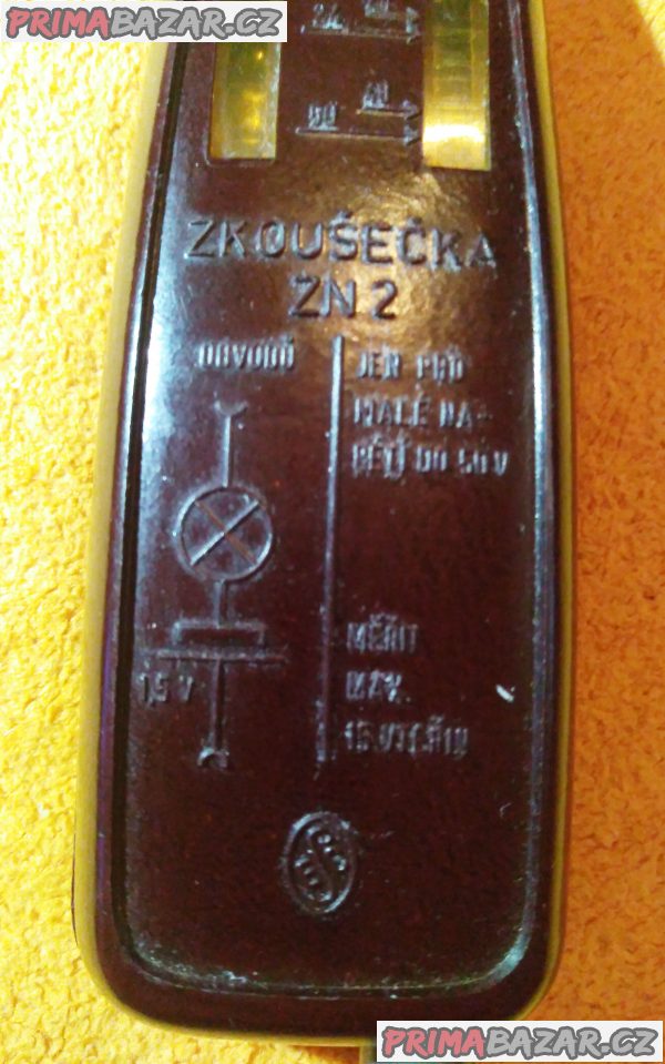 Sběratelská zkoušečka ZN2 - vadaska do 50 V. Sběratelská zkoušečka ZN2 - vadaska do 50 V.