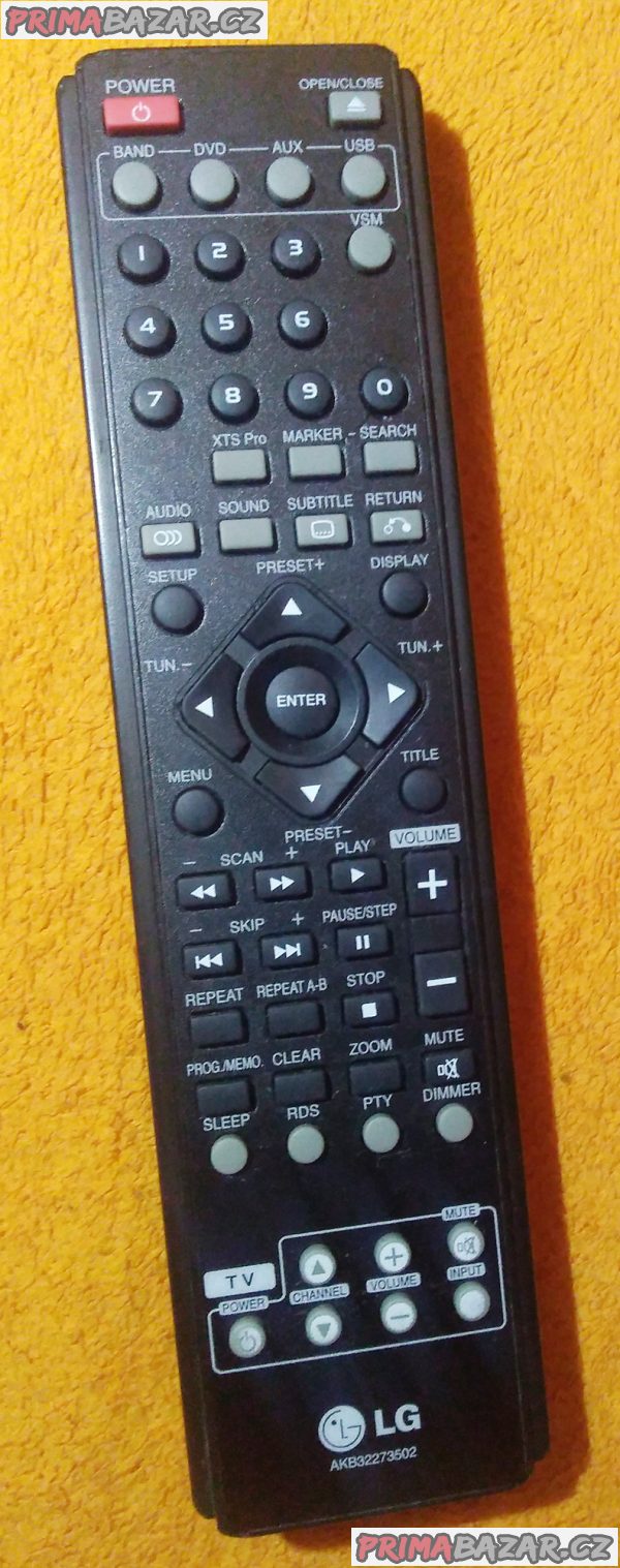 Dálkový ovladač pro domácí kino LG AKB32273502 - originál!!! Dálkový ovladač pro domácí kino LG AKB32273502 - originál!!!