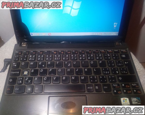 Mininotebook Lenovo IdeaPad S10-3 - funkční s drobným poškozením!!! Mininotebook Lenovo IdeaPad S10-3 - funkční s drobným poškozením!!!