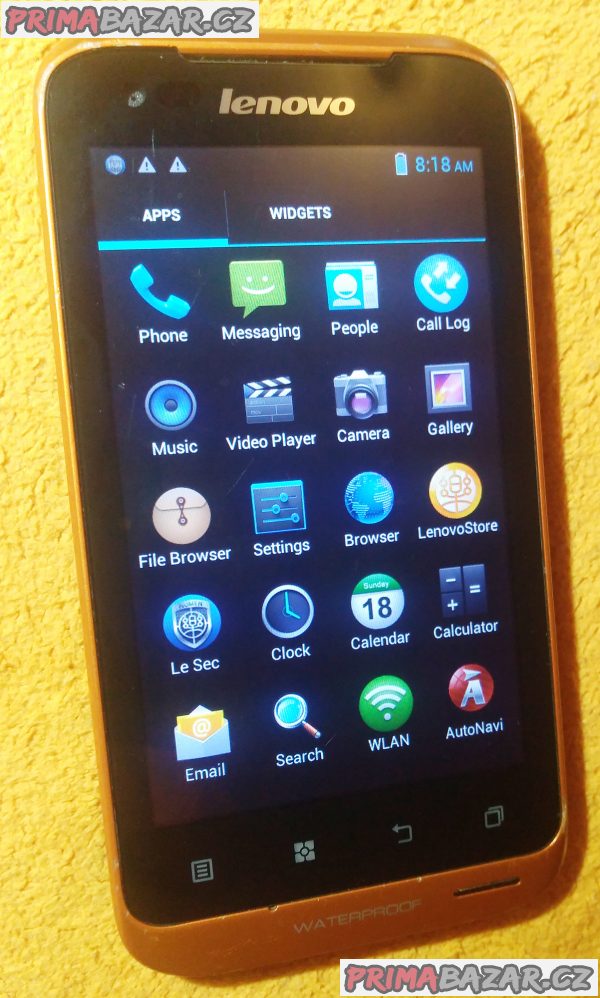 Lenovo A660 na 2 SIM a vodotěsný - funkční s 3mi nedostatky!!! Lenovo A660 na 2 SIM a vodotěsný - funkční s 3mi nedostatky!!!