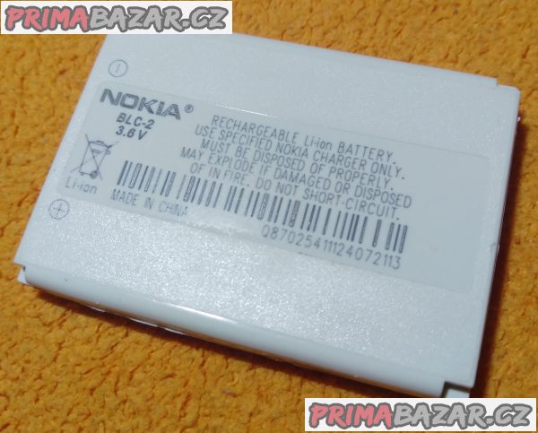 Baterie Nokia BLC 2 - nová!!!
