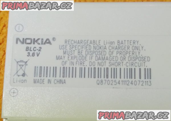 Baterie Nokia BLC 2 - nová!!!