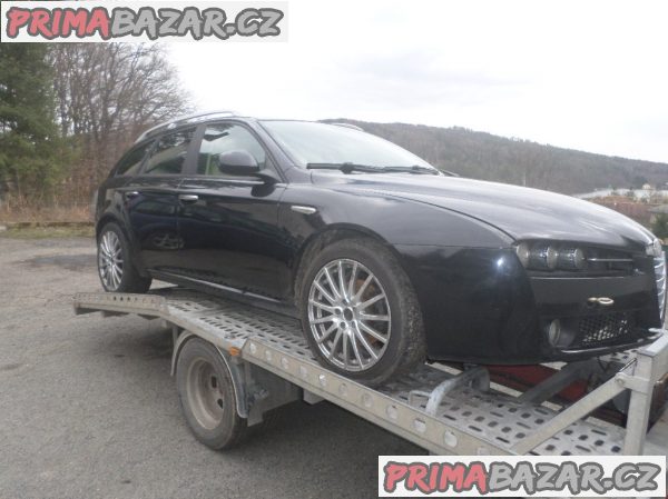 Alfa Romeo 159 1.9 mjet 110 kw rv 2007 najeto 214 tis km bez koroze dovoz Itálie